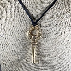 Steampunk mystery key necklace